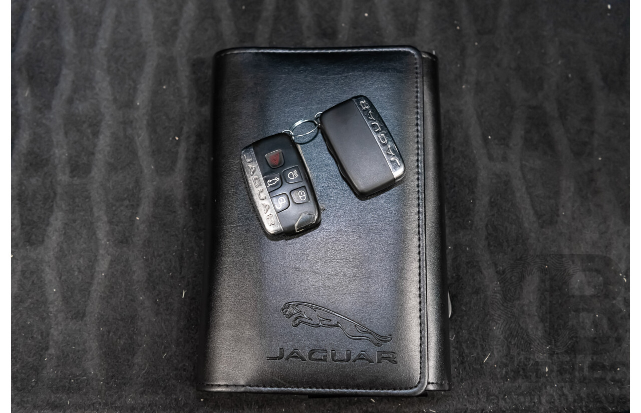 07/16 Jaguar F-Pace 30d R-Sport AWD 4D Wagon Rhodium Silver Turbo 3.0L