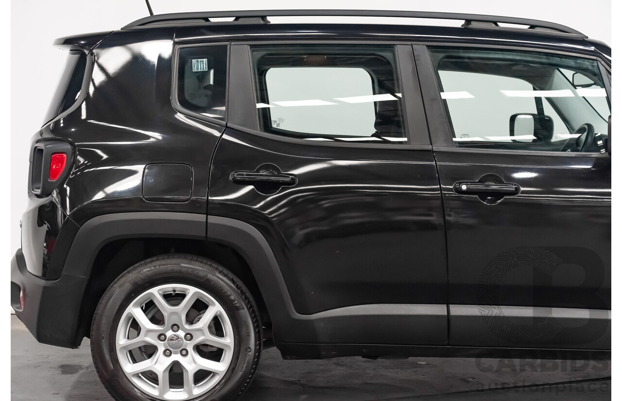 01/17 Jeep Renegade LONGITUDE FWD BU MY17 4D Wagon Black-Solid 1.4L