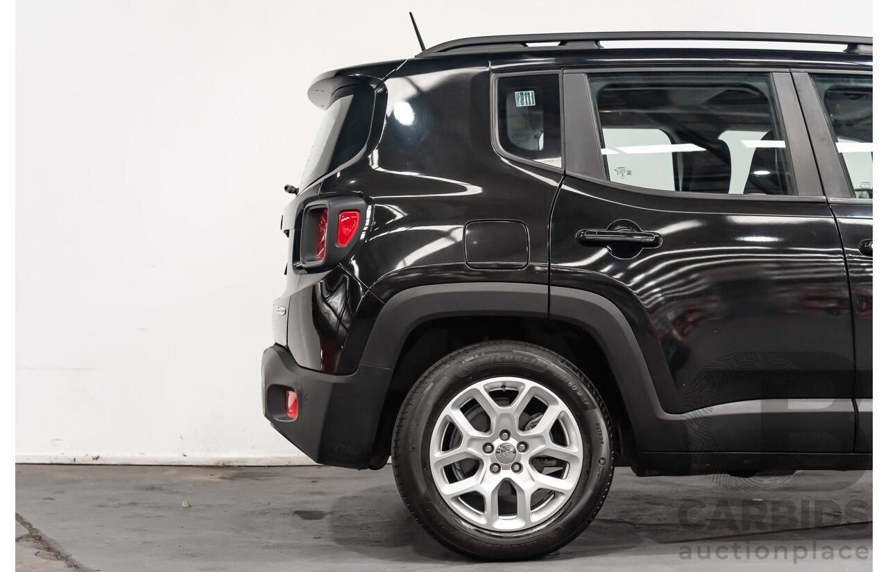 01/17 Jeep Renegade LONGITUDE FWD BU MY17 4D Wagon Black-Solid 1.4L