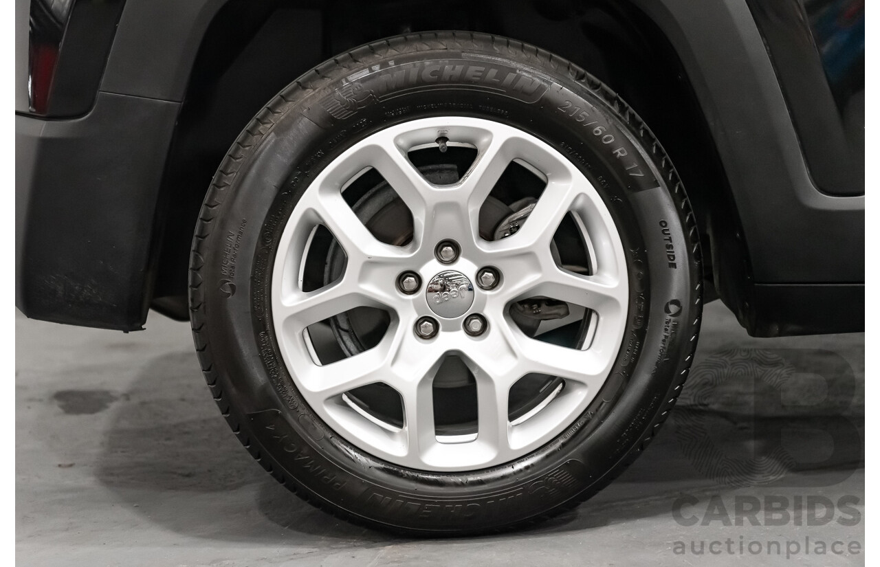 01/17 Jeep Renegade LONGITUDE FWD BU MY17 4D Wagon Black-Solid 1.4L