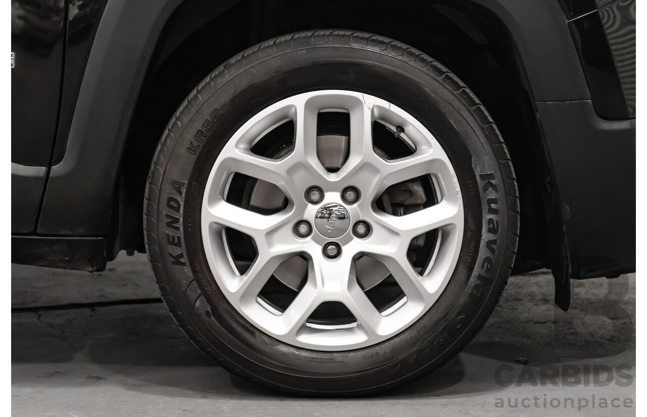 01/17 Jeep Renegade LONGITUDE FWD BU MY17 4D Wagon Black-Solid 1.4L