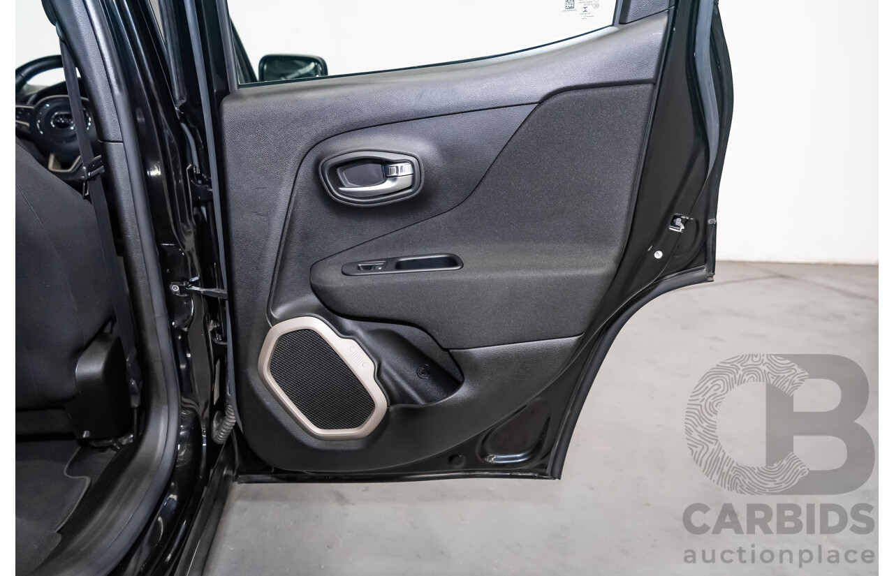 01/17 Jeep Renegade LONGITUDE FWD BU MY17 4D Wagon Black-Solid 1.4L