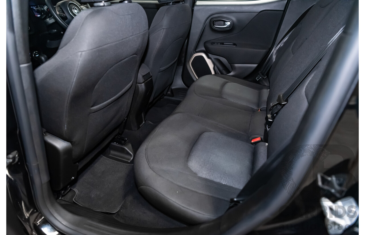 01/17 Jeep Renegade LONGITUDE FWD BU MY17 4D Wagon Black-Solid 1.4L