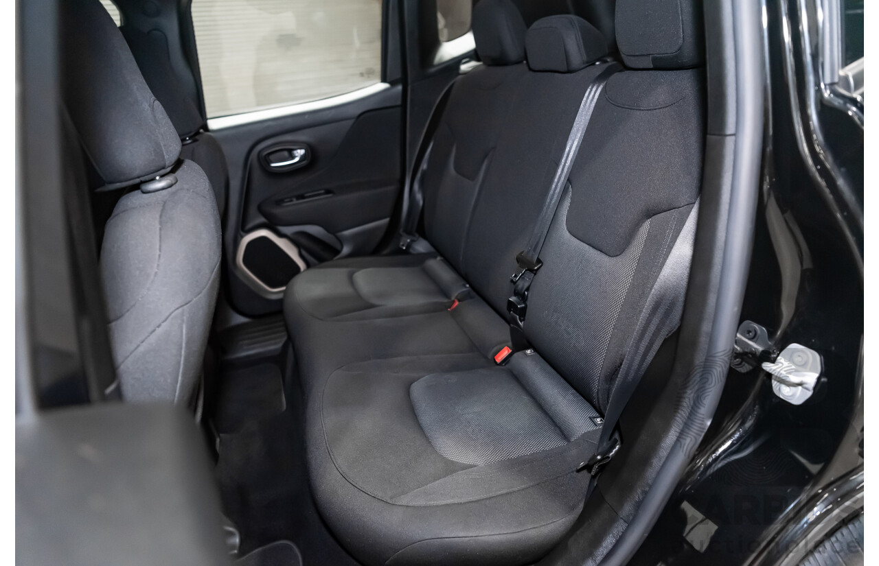 01/17 Jeep Renegade LONGITUDE FWD BU MY17 4D Wagon Black-Solid 1.4L