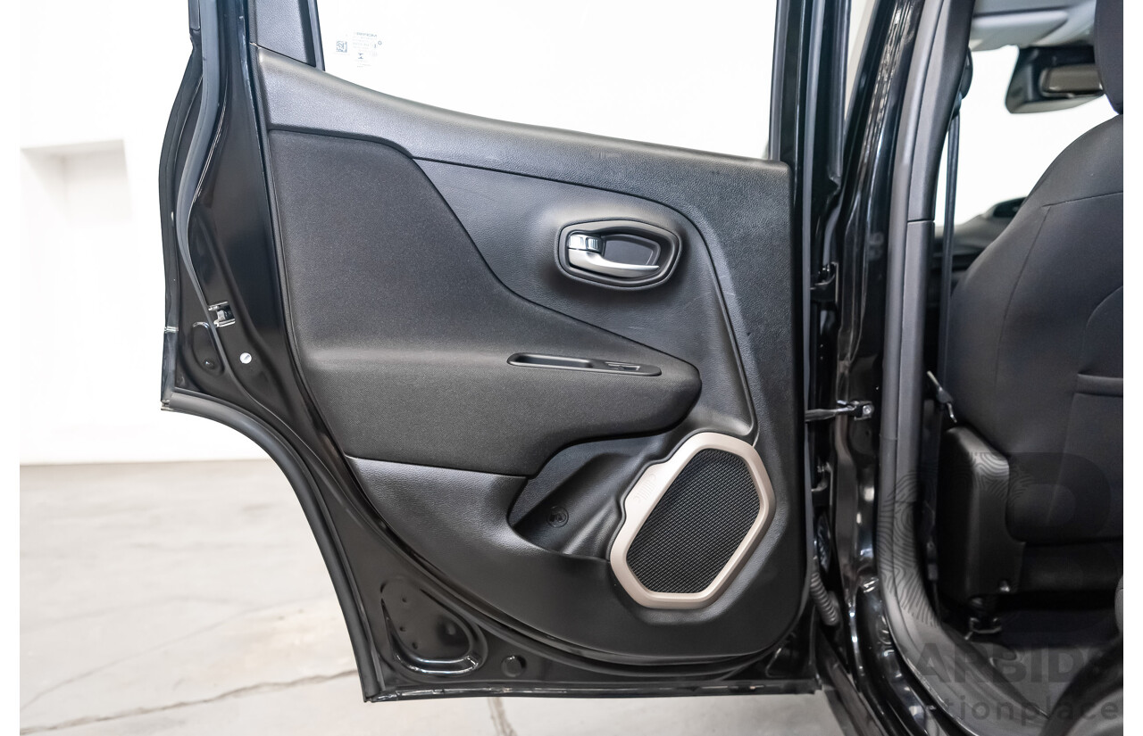 01/17 Jeep Renegade LONGITUDE FWD BU MY17 4D Wagon Black-Solid 1.4L