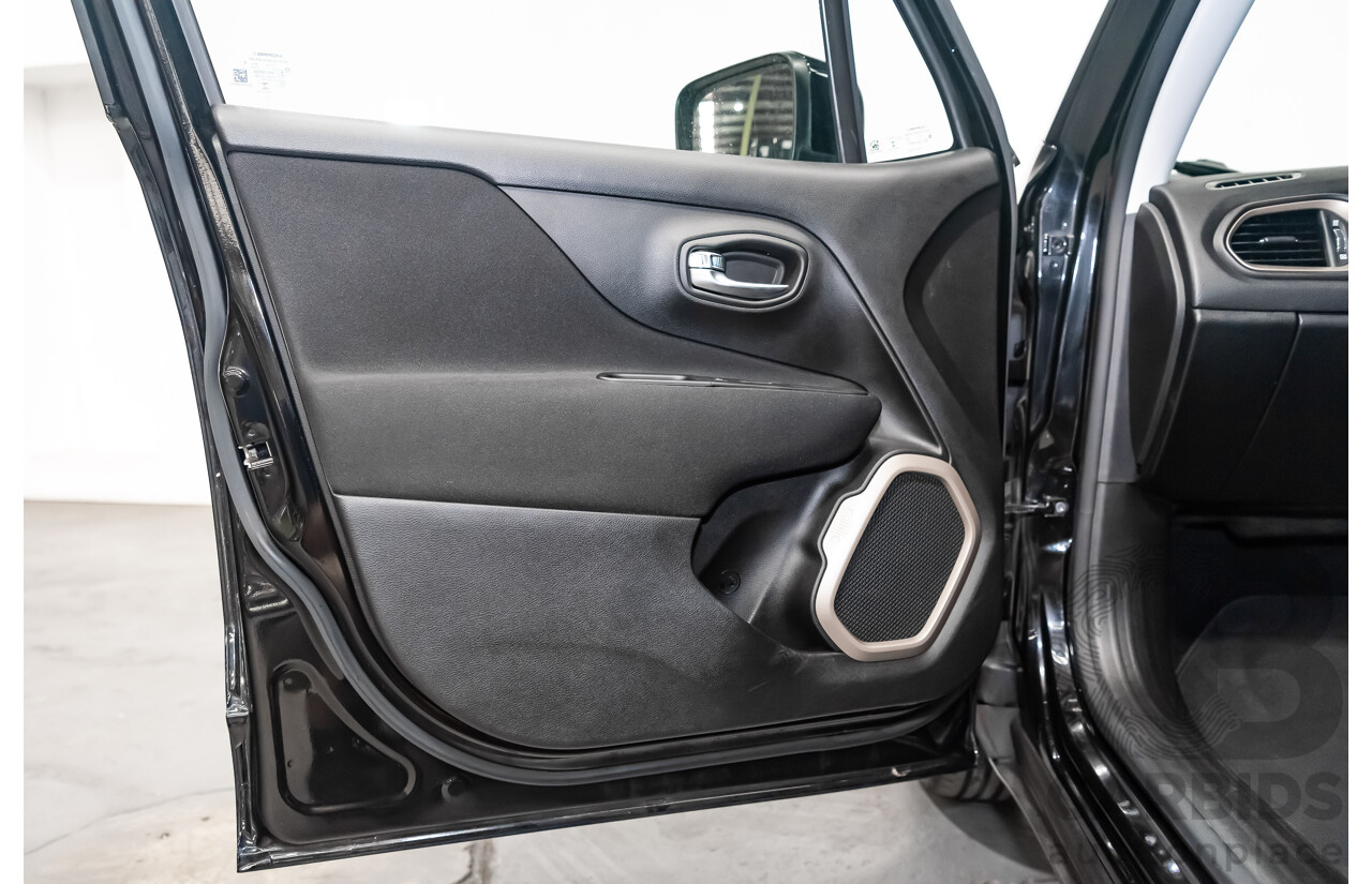 01/17 Jeep Renegade LONGITUDE FWD BU MY17 4D Wagon Black-Solid 1.4L