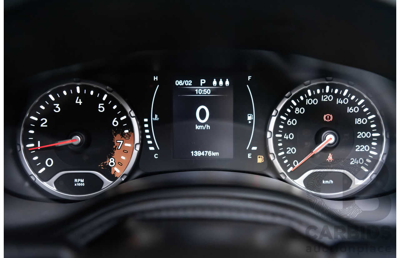 01/17 Jeep Renegade LONGITUDE FWD BU MY17 4D Wagon Black-Solid 1.4L