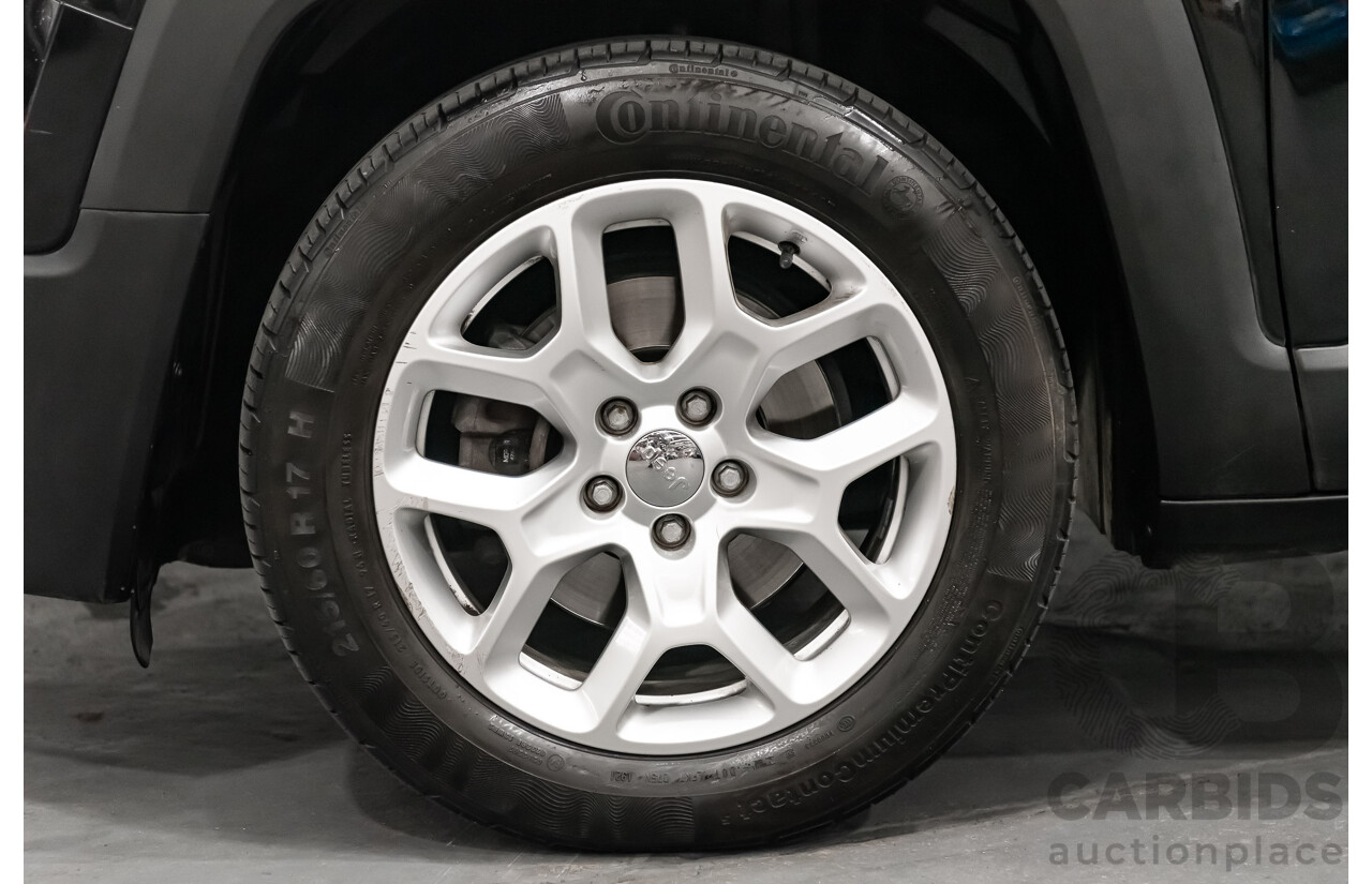 01/17 Jeep Renegade LONGITUDE FWD BU MY17 4D Wagon Black-Solid 1.4L