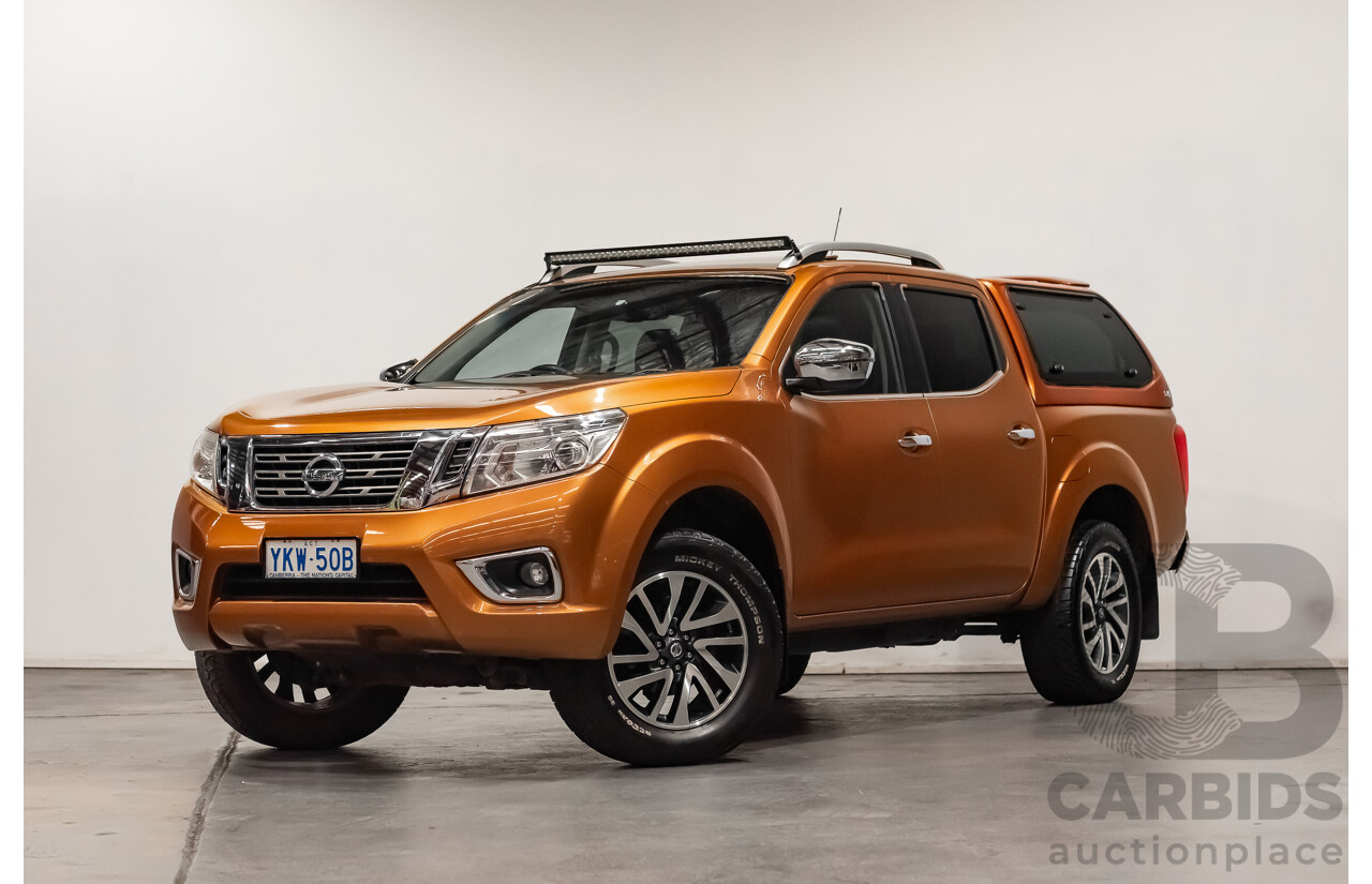 09/15 Nissan Navara ST-X (4x4) 4WD NP300 D23 Dual Cab Utility Hornet Gold Metallic 2.3L