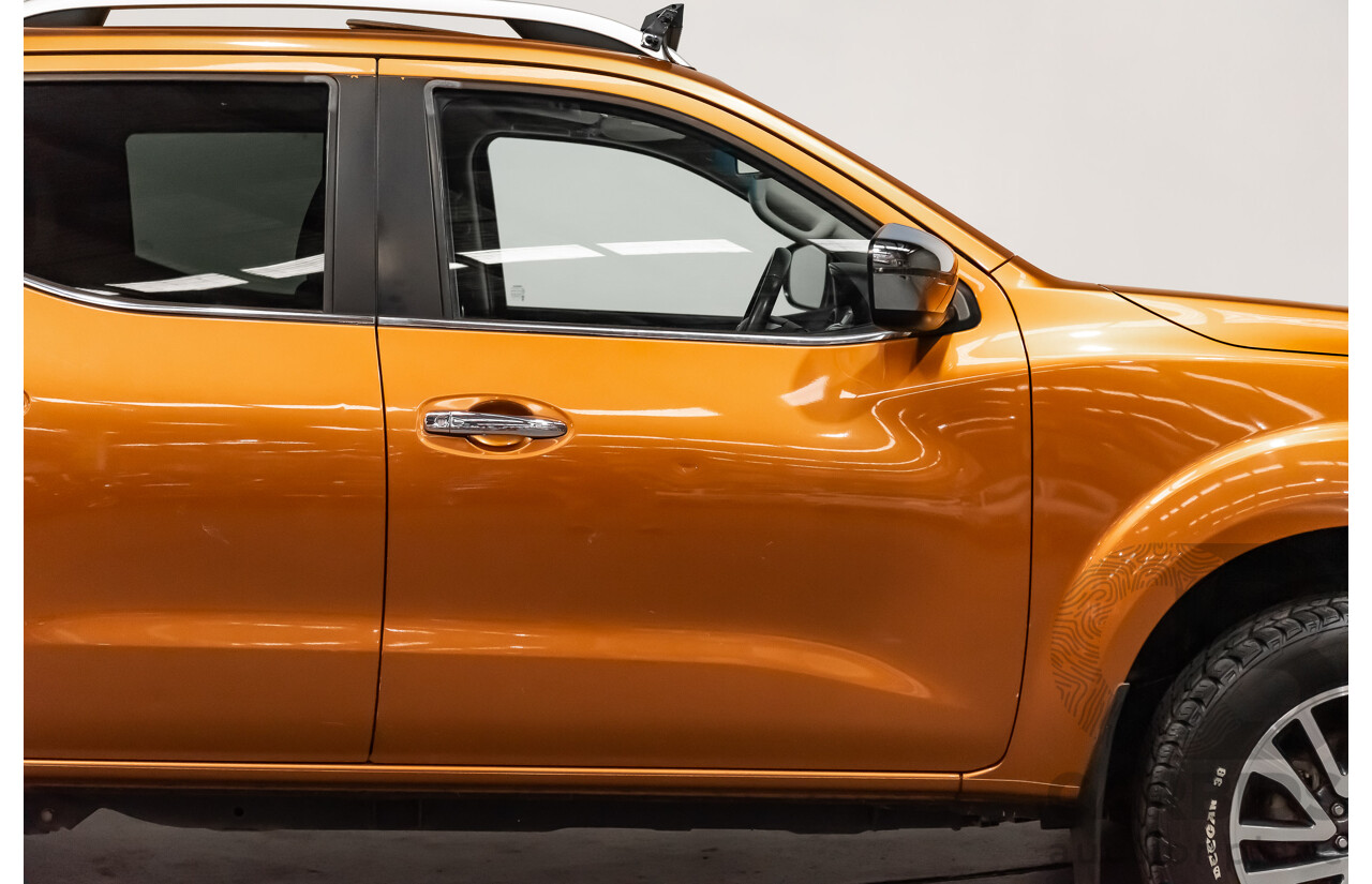 09/15 Nissan Navara ST-X (4x4) 4WD NP300 D23 Dual Cab Utility Hornet Gold Metallic 2.3L