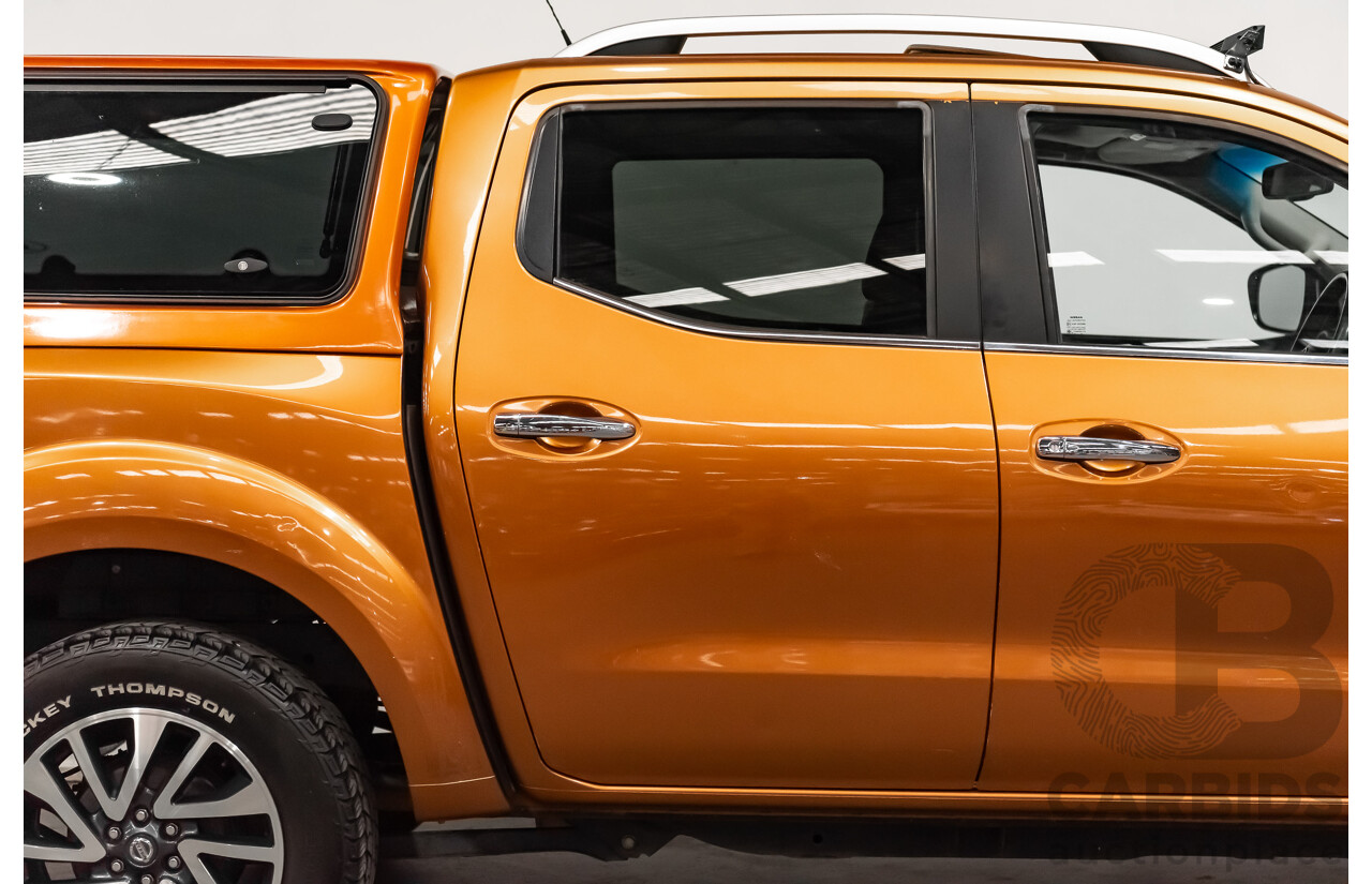 09/15 Nissan Navara ST-X (4x4) 4WD NP300 D23 Dual Cab Utility Hornet Gold Metallic 2.3L