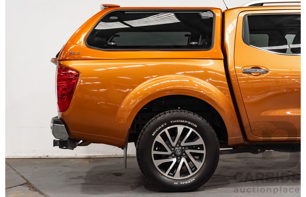 09/15 Nissan Navara ST-X (4x4) 4WD NP300 D23 Dual Cab Utility Hornet Gold Metallic 2.3L