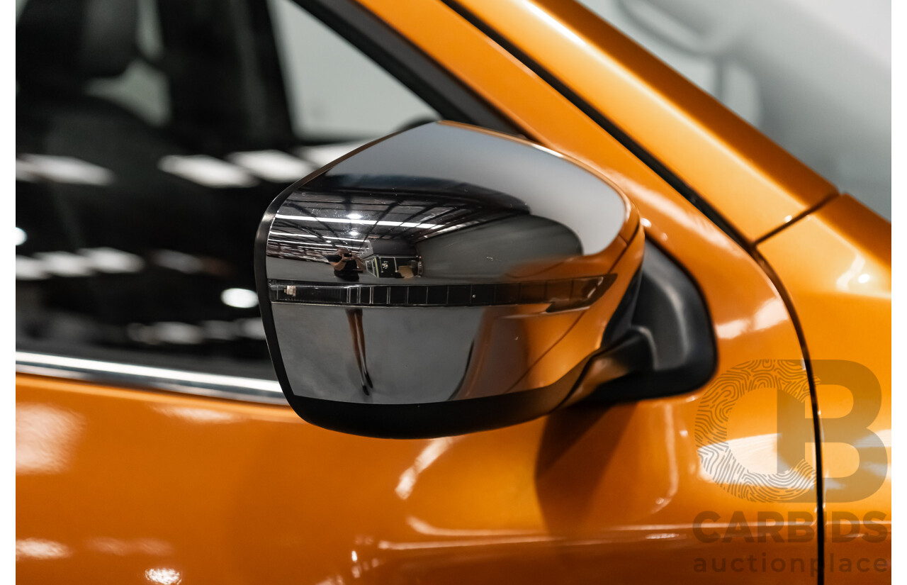 09/15 Nissan Navara ST-X (4x4) 4WD NP300 D23 Dual Cab Utility Hornet Gold Metallic 2.3L