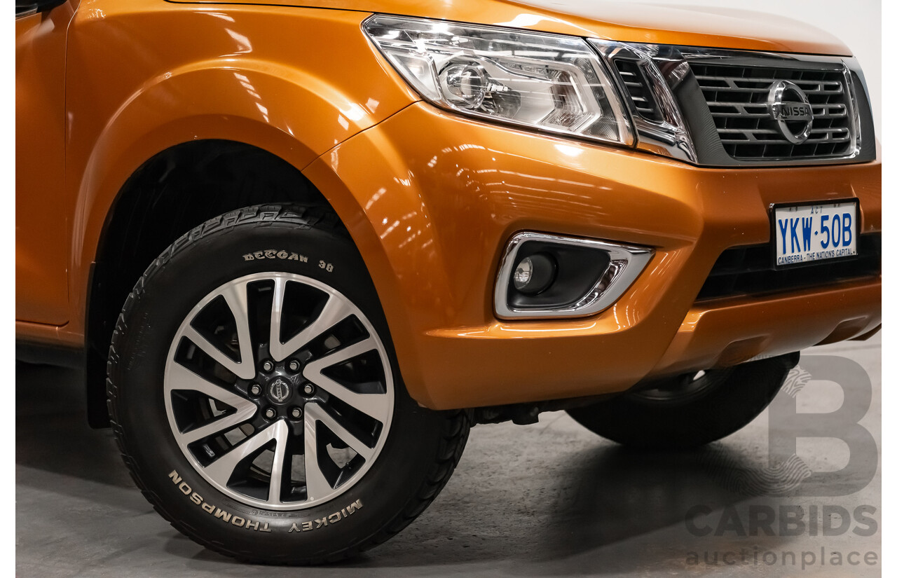 09/15 Nissan Navara ST-X (4x4) 4WD NP300 D23 Dual Cab Utility Hornet Gold Metallic 2.3L