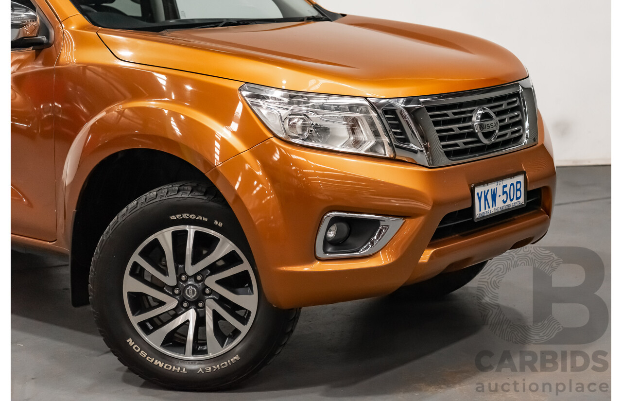 09/15 Nissan Navara ST-X (4x4) 4WD NP300 D23 Dual Cab Utility Hornet Gold Metallic 2.3L