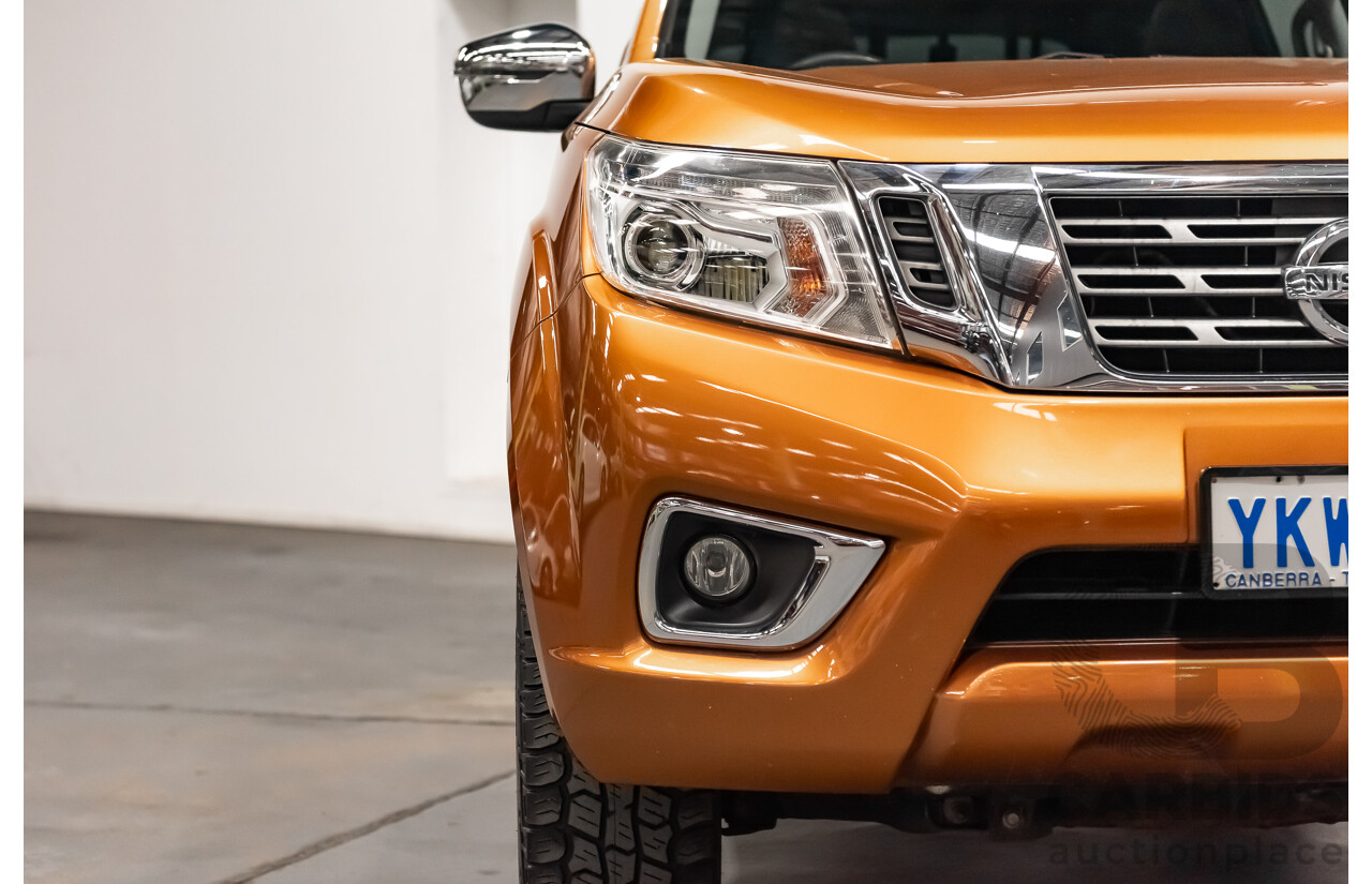 09/15 Nissan Navara ST-X (4x4) 4WD NP300 D23 Dual Cab Utility Hornet Gold Metallic 2.3L