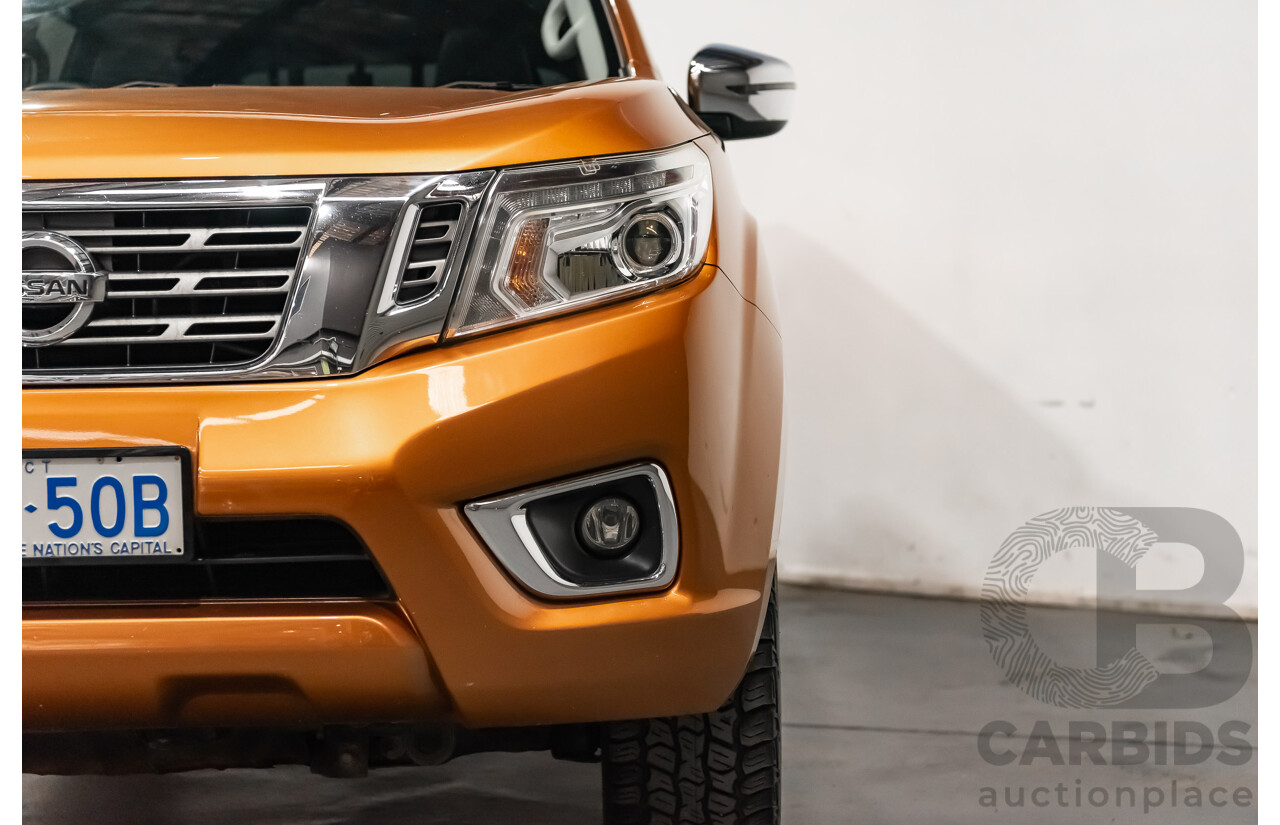 09/15 Nissan Navara ST-X (4x4) 4WD NP300 D23 Dual Cab Utility Hornet Gold Metallic 2.3L