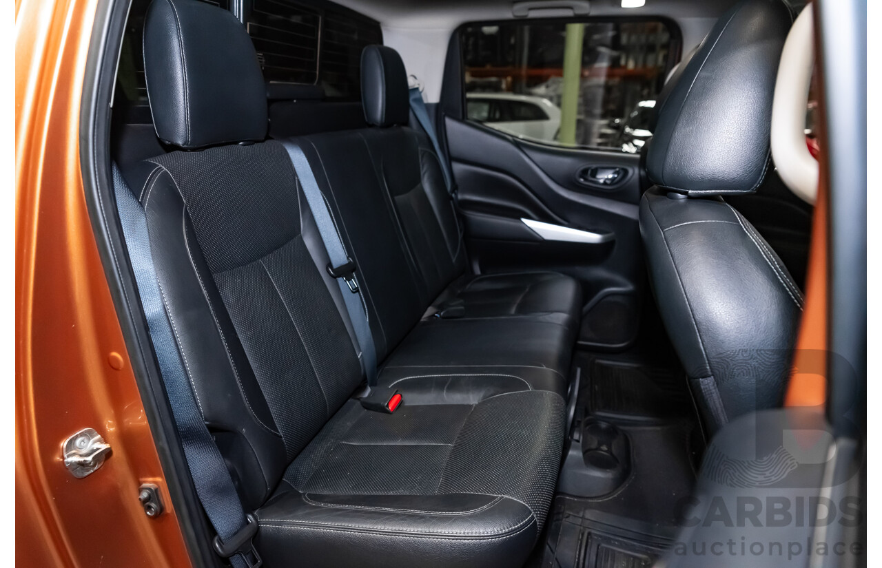 09/15 Nissan Navara ST-X (4x4) 4WD NP300 D23 Dual Cab Utility Hornet Gold Metallic 2.3L