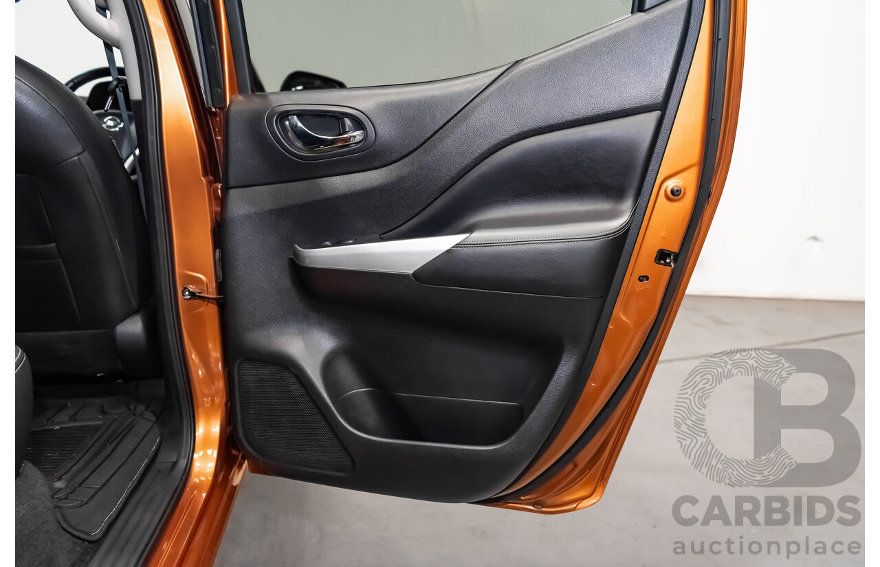 09/15 Nissan Navara ST-X (4x4) 4WD NP300 D23 Dual Cab Utility Hornet Gold Metallic 2.3L