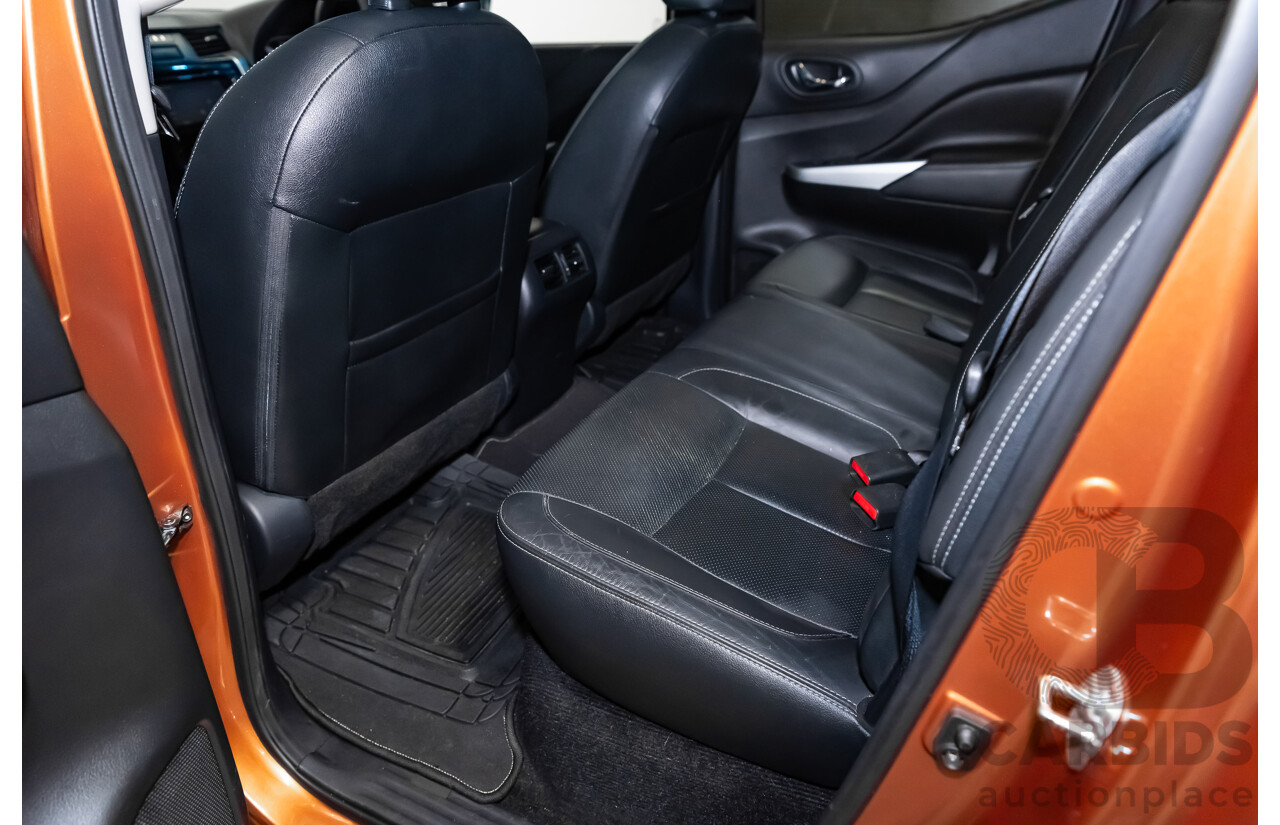 09/15 Nissan Navara ST-X (4x4) 4WD NP300 D23 Dual Cab Utility Hornet Gold Metallic 2.3L