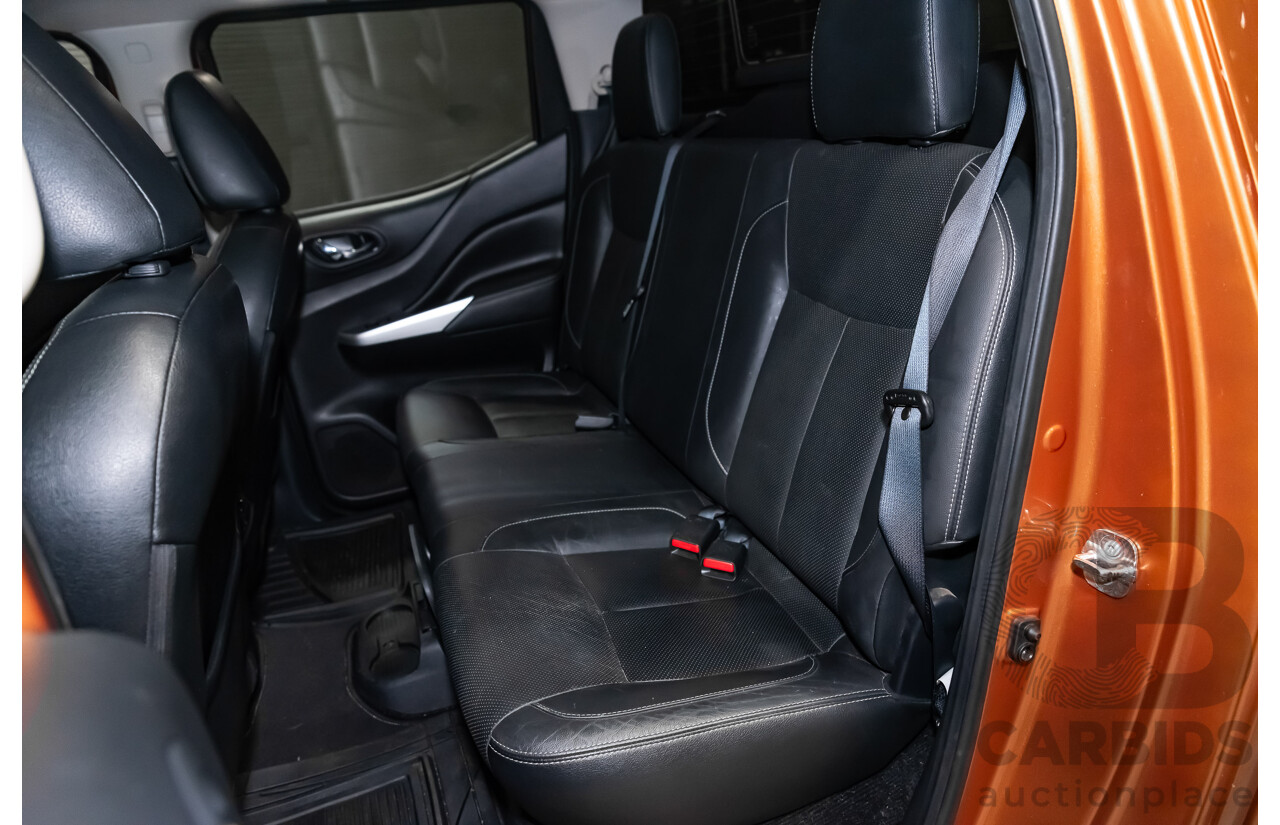 09/15 Nissan Navara ST-X (4x4) 4WD NP300 D23 Dual Cab Utility Hornet Gold Metallic 2.3L