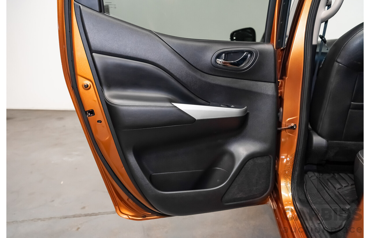 09/15 Nissan Navara ST-X (4x4) 4WD NP300 D23 Dual Cab Utility Hornet Gold Metallic 2.3L