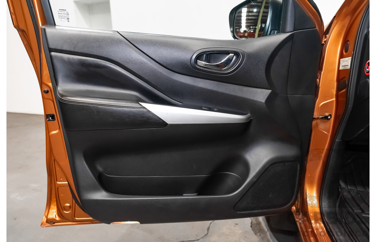 09/15 Nissan Navara ST-X (4x4) 4WD NP300 D23 Dual Cab Utility Hornet Gold Metallic 2.3L