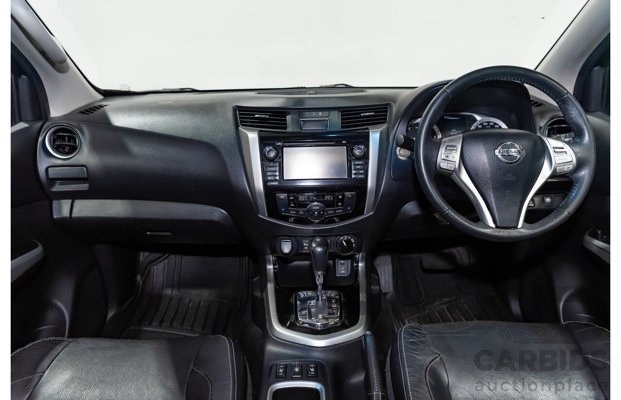 09/15 Nissan Navara ST-X (4x4) 4WD NP300 D23 Dual Cab Utility Hornet Gold Metallic 2.3L