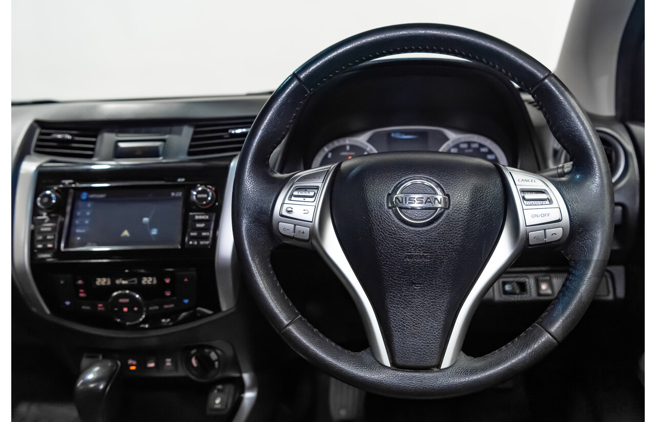 09/15 Nissan Navara ST-X (4x4) 4WD NP300 D23 Dual Cab Utility Hornet Gold Metallic 2.3L