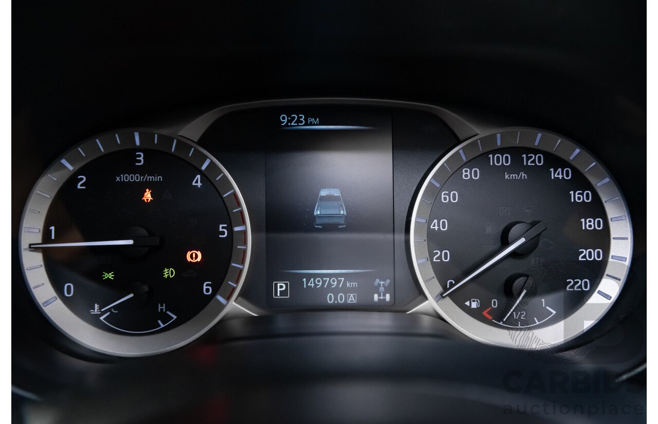 09/15 Nissan Navara ST-X (4x4) 4WD NP300 D23 Dual Cab Utility Hornet Gold Metallic 2.3L