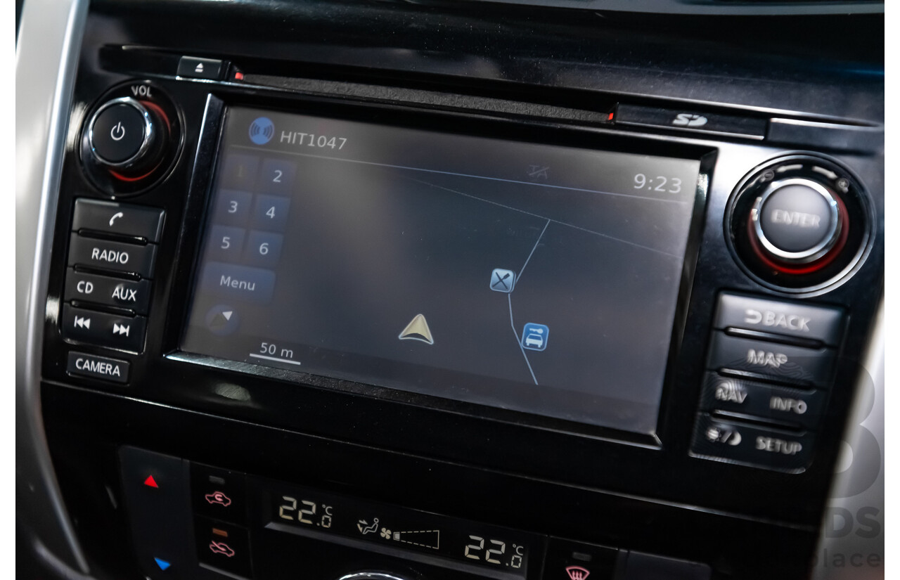 09/15 Nissan Navara ST-X (4x4) 4WD NP300 D23 Dual Cab Utility Hornet Gold Metallic 2.3L