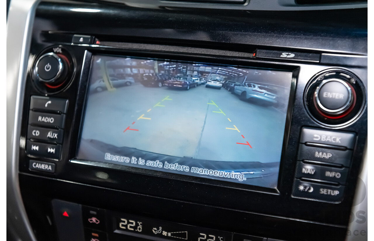 09/15 Nissan Navara ST-X (4x4) 4WD NP300 D23 Dual Cab Utility Hornet Gold Metallic 2.3L