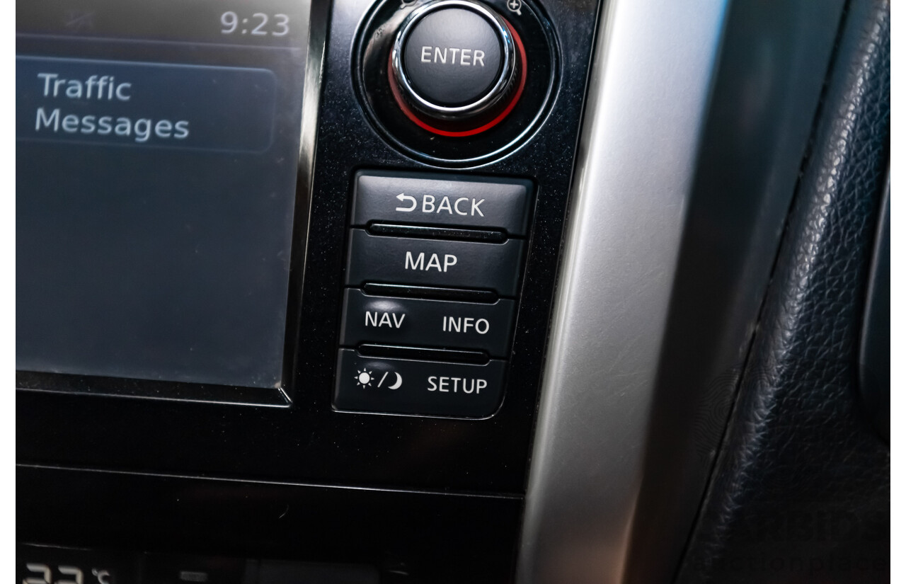 09/15 Nissan Navara ST-X (4x4) 4WD NP300 D23 Dual Cab Utility Hornet Gold Metallic 2.3L