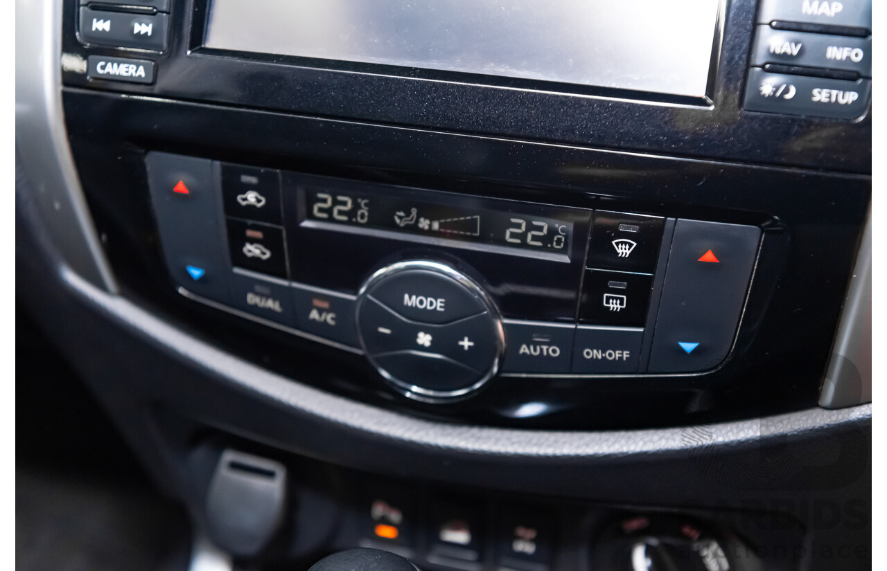 09/15 Nissan Navara ST-X (4x4) 4WD NP300 D23 Dual Cab Utility Hornet Gold Metallic 2.3L