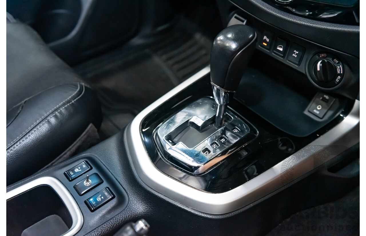 09/15 Nissan Navara ST-X (4x4) 4WD NP300 D23 Dual Cab Utility Hornet Gold Metallic 2.3L