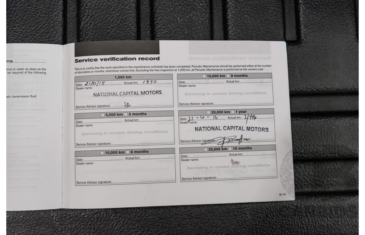 09/15 Nissan Navara ST-X (4x4) 4WD NP300 D23 Dual Cab Utility Hornet Gold Metallic 2.3L