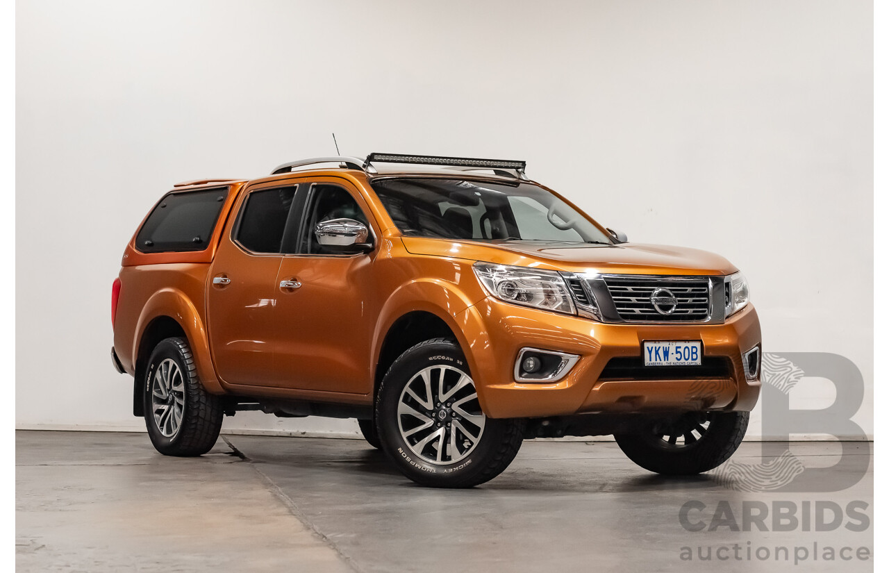 09/15 Nissan Navara ST-X (4x4) 4WD NP300 D23 Dual Cab Utility Hornet Gold Metallic 2.3L