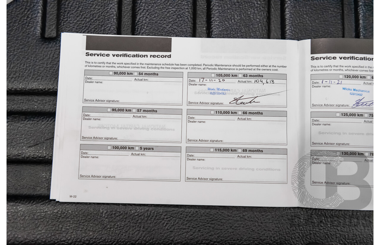 09/15 Nissan Navara ST-X (4x4) 4WD NP300 D23 Dual Cab Utility Hornet Gold Metallic 2.3L