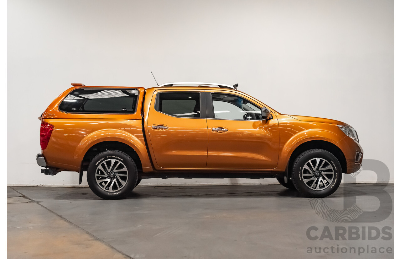 09/15 Nissan Navara ST-X (4x4) 4WD NP300 D23 Dual Cab Utility Hornet Gold Metallic 2.3L