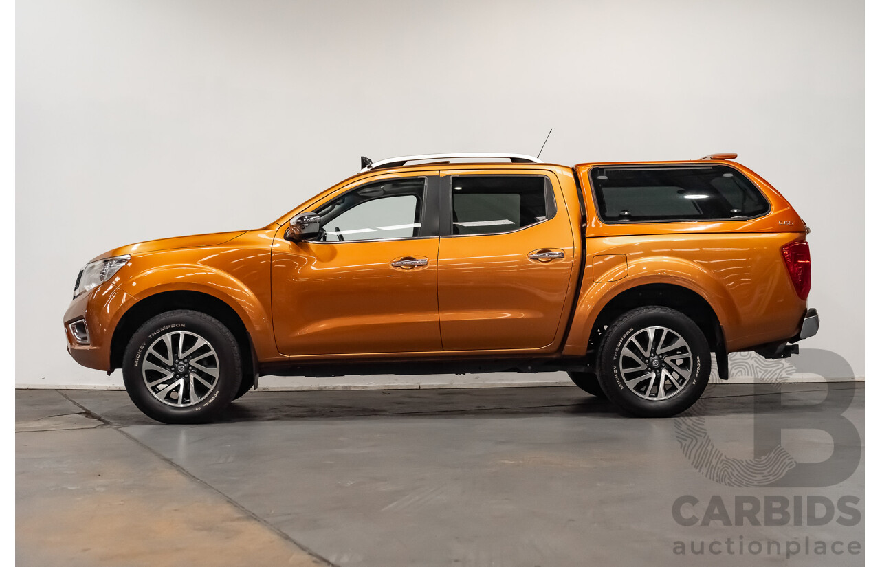 09/15 Nissan Navara ST-X (4x4) 4WD NP300 D23 Dual Cab Utility Hornet Gold Metallic 2.3L