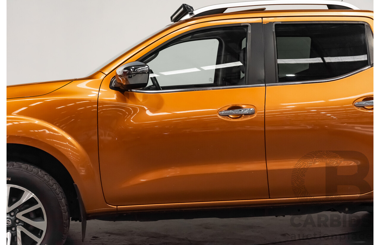 09/15 Nissan Navara ST-X (4x4) 4WD NP300 D23 Dual Cab Utility Hornet Gold Metallic 2.3L