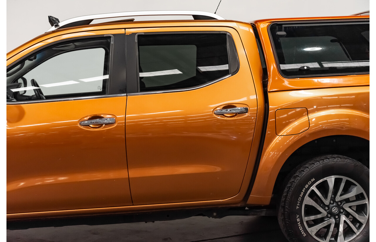 09/15 Nissan Navara ST-X (4x4) 4WD NP300 D23 Dual Cab Utility Hornet Gold Metallic 2.3L