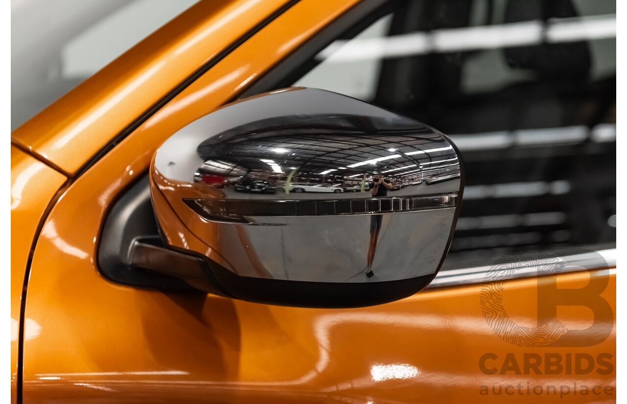 09/15 Nissan Navara ST-X (4x4) 4WD NP300 D23 Dual Cab Utility Hornet Gold Metallic 2.3L