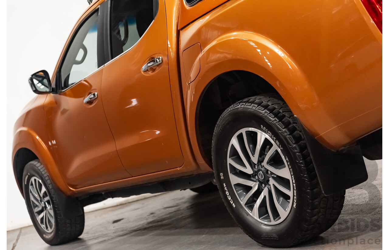 09/15 Nissan Navara ST-X (4x4) 4WD NP300 D23 Dual Cab Utility Hornet Gold Metallic 2.3L