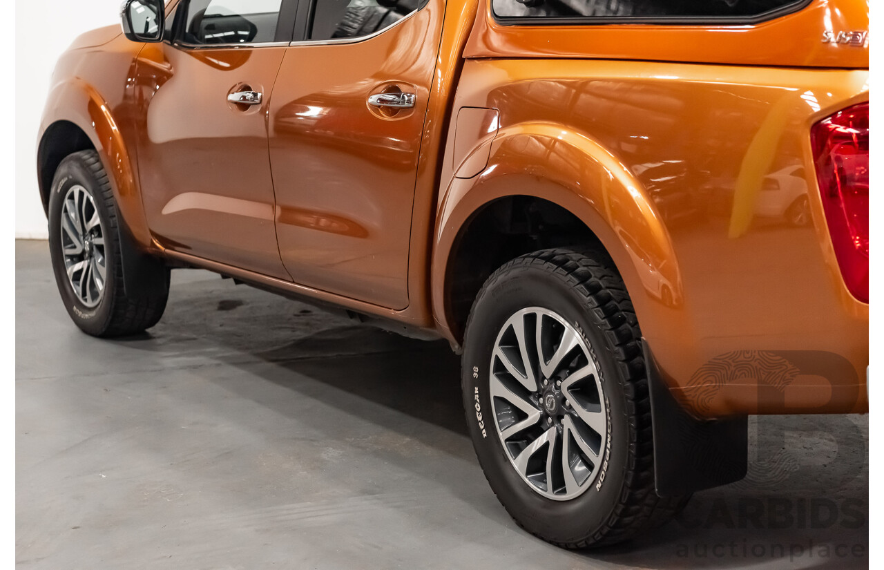 09/15 Nissan Navara ST-X (4x4) 4WD NP300 D23 Dual Cab Utility Hornet Gold Metallic 2.3L