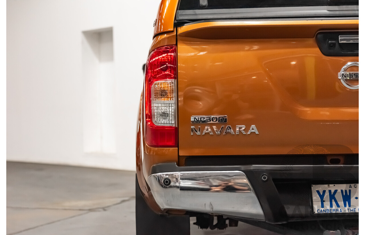 09/15 Nissan Navara ST-X (4x4) 4WD NP300 D23 Dual Cab Utility Hornet Gold Metallic 2.3L