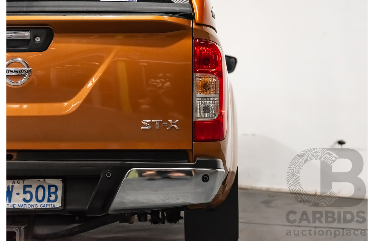 09/15 Nissan Navara ST-X (4x4) 4WD NP300 D23 Dual Cab Utility Hornet Gold Metallic 2.3L