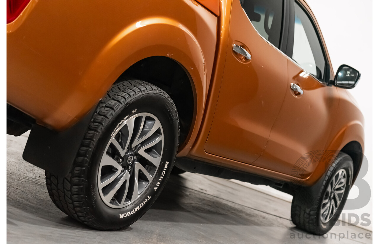 09/15 Nissan Navara ST-X (4x4) 4WD NP300 D23 Dual Cab Utility Hornet Gold Metallic 2.3L