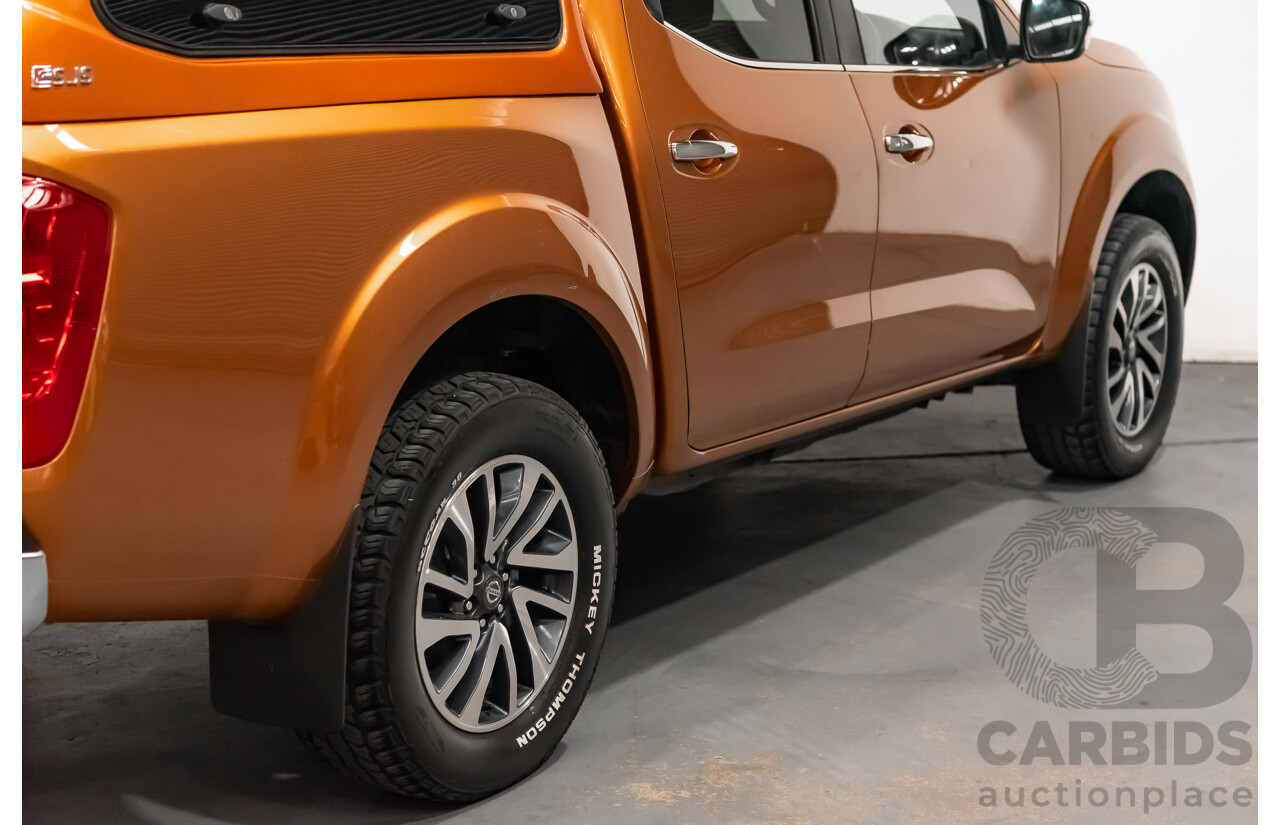 09/15 Nissan Navara ST-X (4x4) 4WD NP300 D23 Dual Cab Utility Hornet Gold Metallic 2.3L