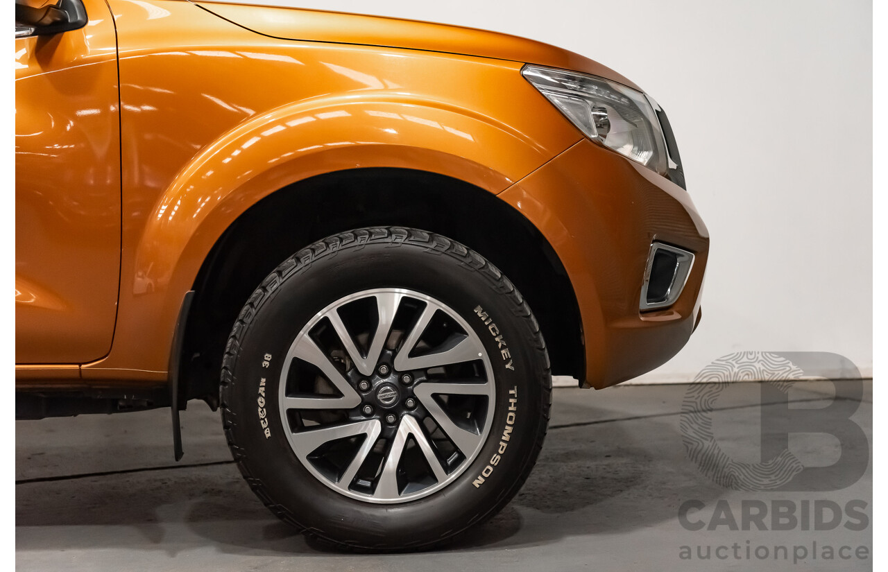 09/15 Nissan Navara ST-X (4x4) 4WD NP300 D23 Dual Cab Utility Hornet Gold Metallic 2.3L